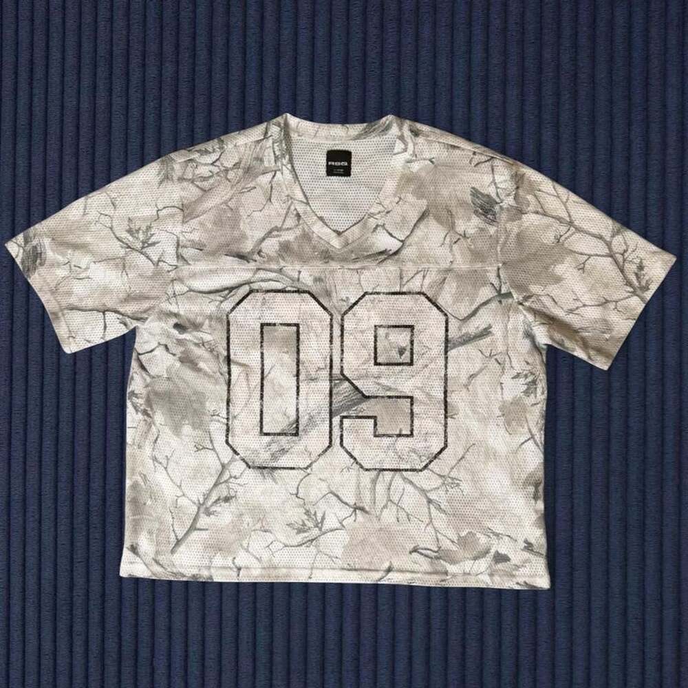 RSQ White Camo 09 Mesh Jersey